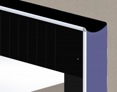 Dubbel gelamelleerde Topflap