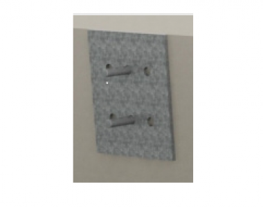 Set ADC-3010 (250x300x10 wxhxd) Hot-dip galvanized