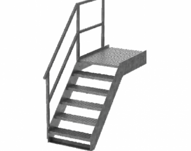 Geen extra handrails